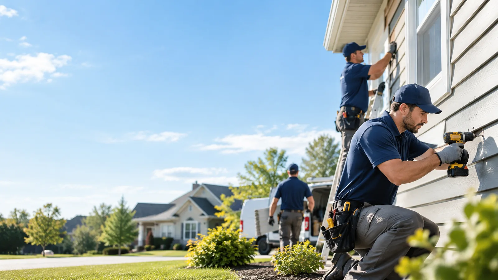 Cracked Siding Repair in Potsdam, OH